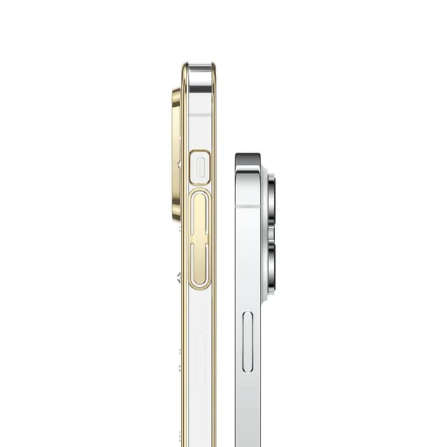 Green Lion Nature 2 Butterfly Case for iPhone 14 Pro ( 6.1" ) - Gold [ GNN2BT14PGD ]