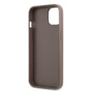 Guess 4G Double Card Triangle Hard Case for iPhone 14 Plus (6.7") - Brown [ GUHCP14MP4TPW ]
