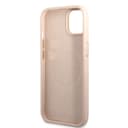 Guess Magsafe 4G PU Case With Metal Plate Logo For iPhone 14 Plus - Pink [ GUHMP14MU4GPRP ]