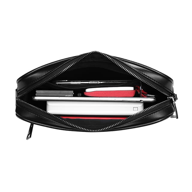 Leather Fingerprint Bag for Men