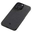 Pitaka MagEZ Case 2 for iPhone 14 Pro Max ( 6.7" ) - Black/Grey Twill [ KI1401PMA ]