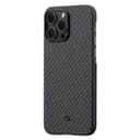 Pitaka MagEZ Case 2 for iPhone 14 Pro Max ( 6.7" ) - Black/Grey Twill [ KI1401PMA ]