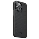 Pitaka MagEZ Case 2 for iPhone 14 Pro Max ( 6.7" ) - Black/Grey Twill [ KI1401PMA ]