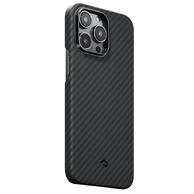 Pitaka MagEZ Case 2 for iPhone 14 Pro Max ( 6.7" ) - Black/Grey Twill [ KI1401PMA ]