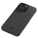 Pitaka MagEZ Case 2 for iPhone 14 Pro Max ( 6.7" ) - Black/Grey Twill [ KI1401PMA ]