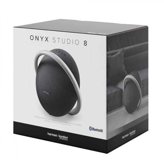 سبيكر محمول أونيكس 8 أسود هارمان كاردون Harman Kardon Onyx Studio 8 Portable Wireless Speaker Black