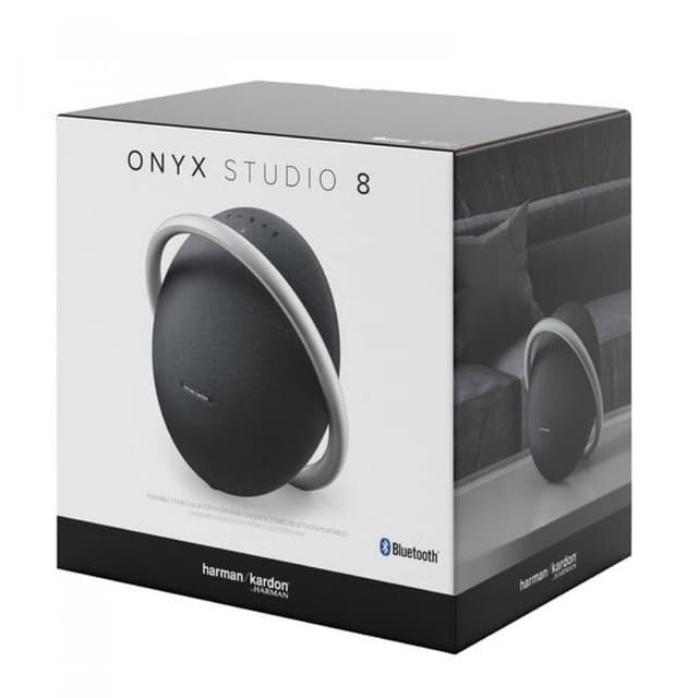سبيكر محمول أونيكس 8 أسود هارمان كاردون Harman Kardon Onyx Studio 8 Portable Wireless Speaker Black