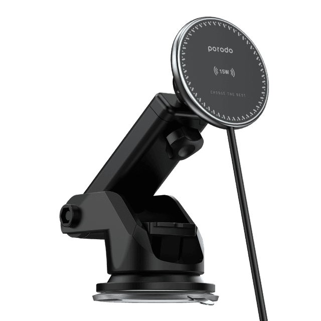 شاحن سيارة لاسلكي 20 واط 3 في 1 بورودو Porodo 3 in 1 Car Charger Mount
