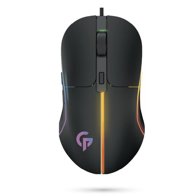 ماوس قيمنق سلكي مضيئ 6400 نقطة بورودو Porodo Gaming RGB Mouse
