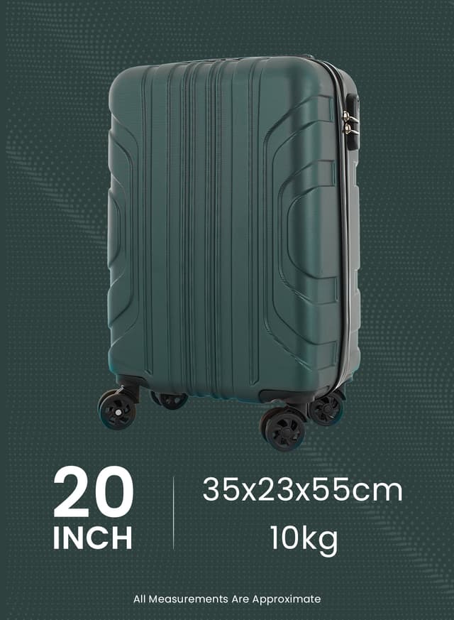 شنطة سفر صغيرة 20 انش صلبة بارا جوهن زيتي PARA JOHN Travel Luggage Suitcase