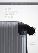 Para John Lightweight 3-Pieces Abs Hard Side Travel Luggage Trolley Bag Set With Lock For Men / Women / Unisex Hard Shell Strong