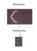 Noor-1 Portable Steady Pocket Prayer Mat Musalla For Islamic Prayer Travel Friendly Prayer Rug With Carry Pouch And Qibla Finder