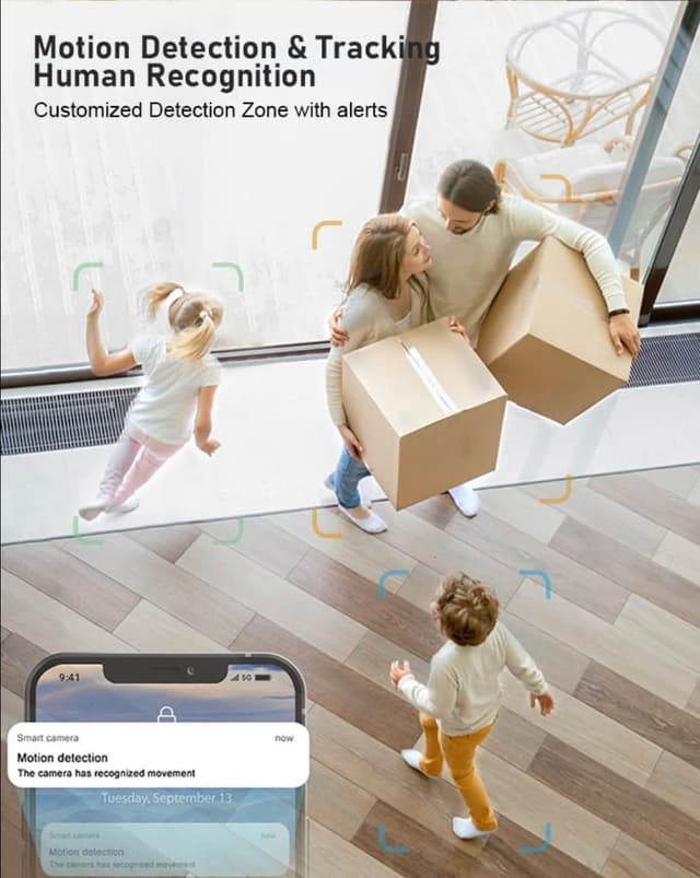 Tuya Intelligent Mini Indoor Wireless HD 1080p Wifi Camera 