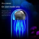 Creative Jellyfish Bluetooth Speaker Colorful Lamp