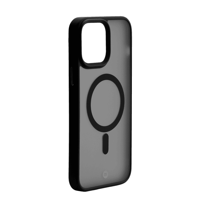 Momax iphone 13 pro max 6.7'' hybrid magsafe protective case black