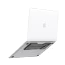 At marsix pro macbook 13" air case with magnetic stand matte clear+grey
