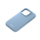 Momax iphone 14 pro 6.1'' silicone magnetic case light blue