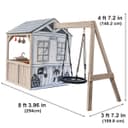 Kidkraft Savannah Swing Outdoor Playhouse
