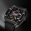 ساعة رجالية فخمة ميكانيكية سيجا ديزاين Ciga Design Watch Automatic Mechanical Skeleton Wristwatch