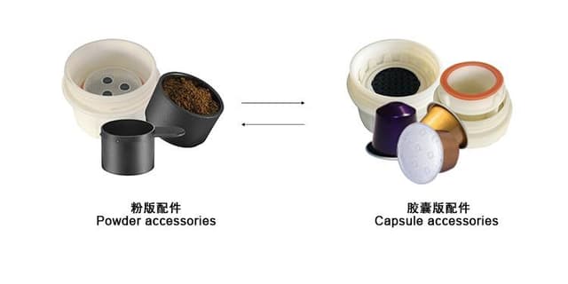 Portable Heating Water Mini Espresso Coffee Machine CF-1801BGC