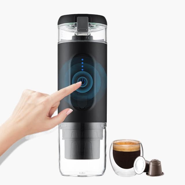 Portable Heating Water Mini Espresso Coffee Machine CF-1801BGC