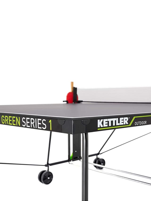 طاولة كرة تنس للاستخدام الخارجي Kettler Green Series 1 Tennis Table
