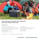 Powerology Smart Dual Compartment Fridge And Freezer Versatile Cooler For Outdoor Adventure