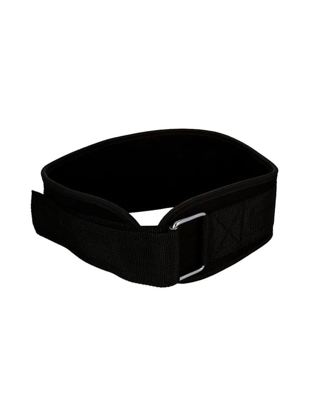 York Fitness Nylon Workout Belt Color BlackSize S/M