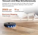 Roborock Q7 Max Robot Vacuum Cleaner with Mop, 4200Pa Strong Suction, Lidar Navigation, Multi-Level Mapping, No-Go&No-Mop Zones, 180mins Runtime, Works with Alexa, Perfect for Pet Hair