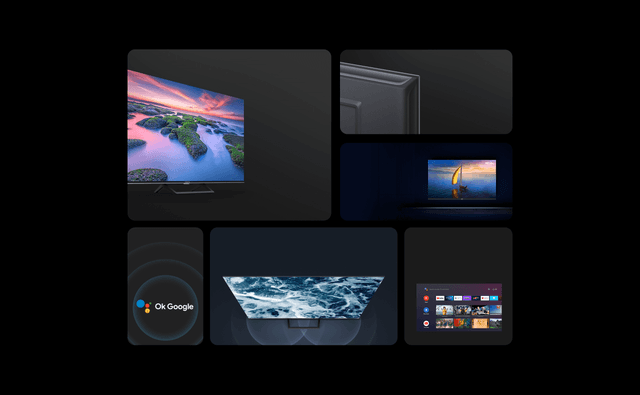 شاشة تلفزيون سمارت 55 بوصة شاومي اي 2 الذكي 4K مع نتفلكس Xiaomi A2 Smart TV