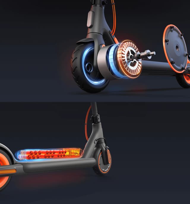 سكوتر كهربائي للكبار شاومي 4 جو قابل للطي 20 كم/س Xiaomi Electric Scooter 4 Go