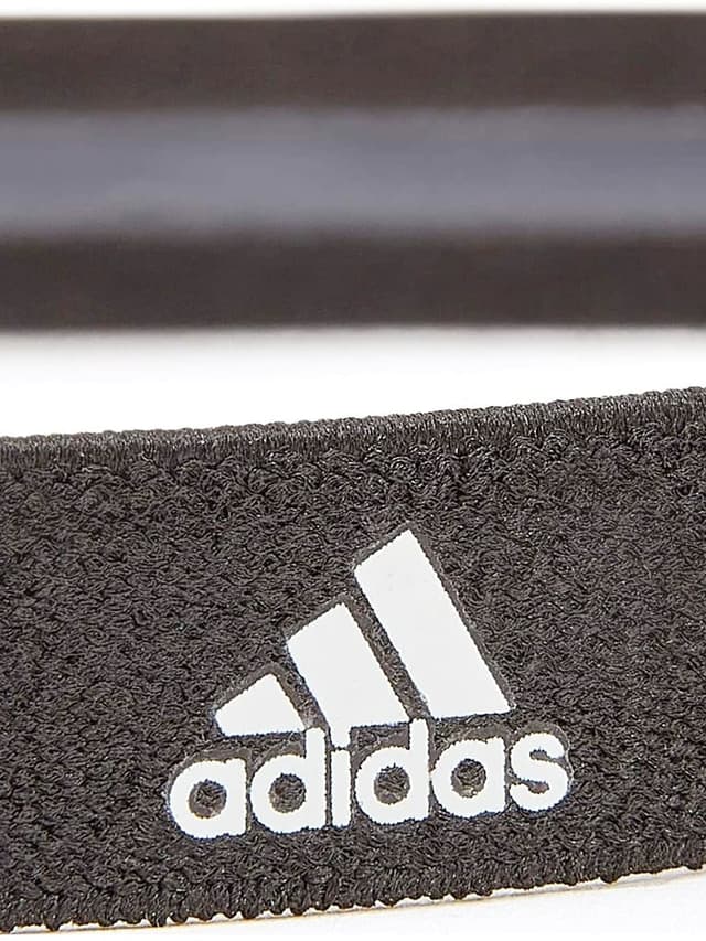ربطة راس 3 ألوان أديداس Adidas Sports Hair Bands, 3 Pack Color Black/Grey/Power Berry