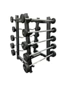 مجموعة بار حديد مستقيم ومتعرج مع رف انفيل Anvil Fixed Straight & Curl Barbell Set - 47407