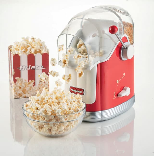 الة فشار احمر وابيض اريتي Ariete Party Time Popcorn Maker