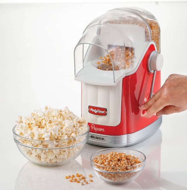 الة فشار احمر وابيض اريتي Ariete Party Time Popcorn Maker