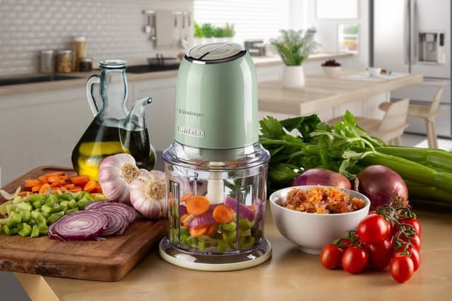 قطاعة خضار كهربائية اخضر اريتي Ariete Vintage Chopper