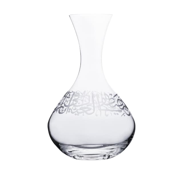 Dimlaj Thuluth Crystal Decanter (Engraved)