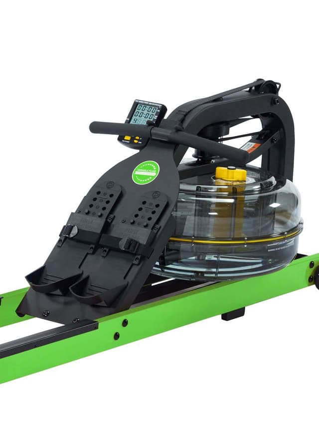 First Degree Fitness Neon Plus Fluid Rower Color Green