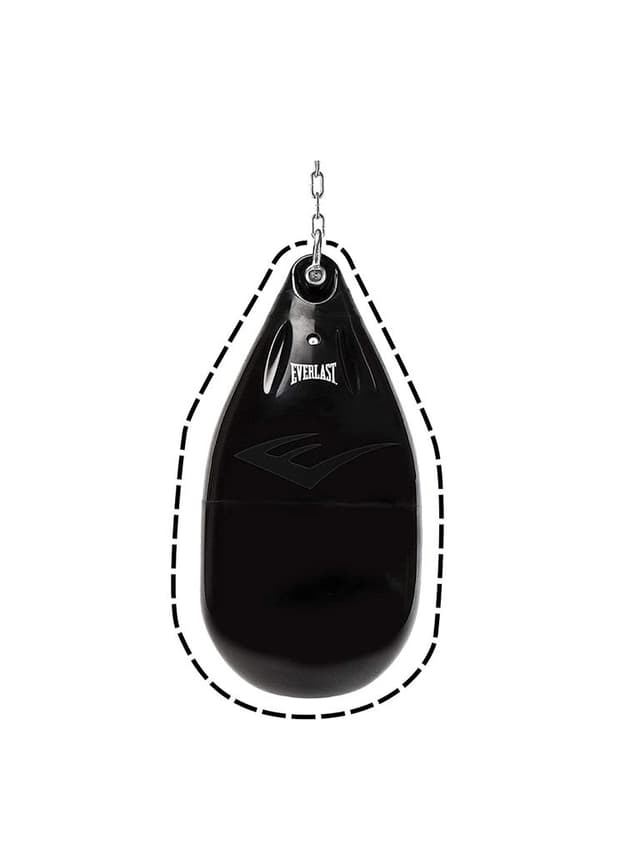كيس ملاكمة مائي 100 رطل ايفرلاست  Everlast Hydro Strike Water Bag 100 lb Black