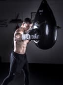 كيس ملاكمة مائي 100 رطل ايفرلاست  Everlast Hydro Strike Water Bag 100 lb Black