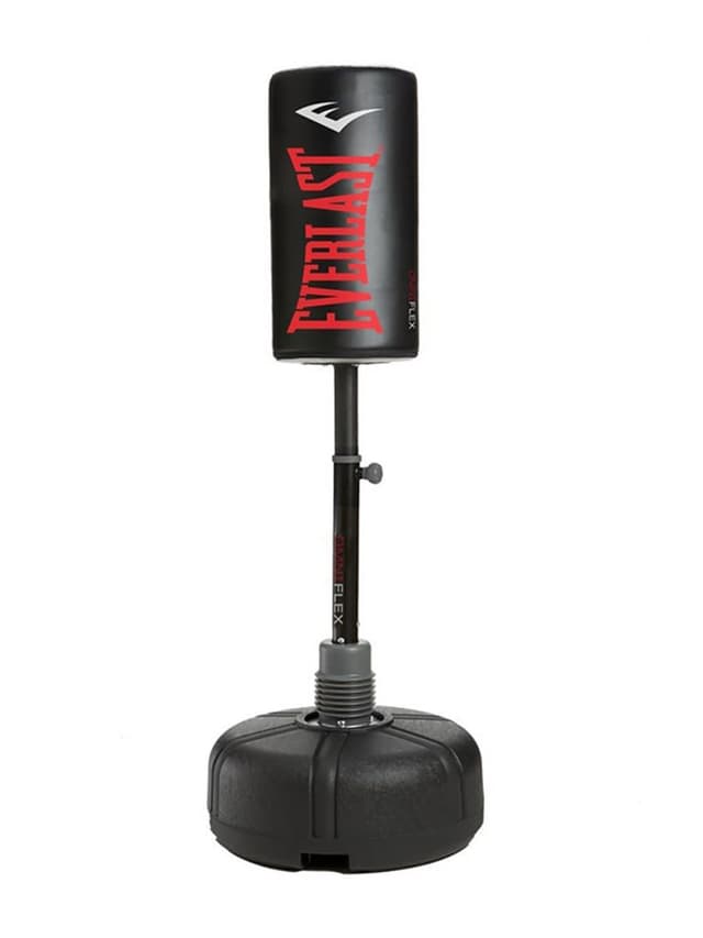 كيس ملاكمة ارضي 130 رطل مع قاعدة تثبيت ايفرلاست أسود وأحمر  Everlast Omniflex Freestanding Heavy Bag