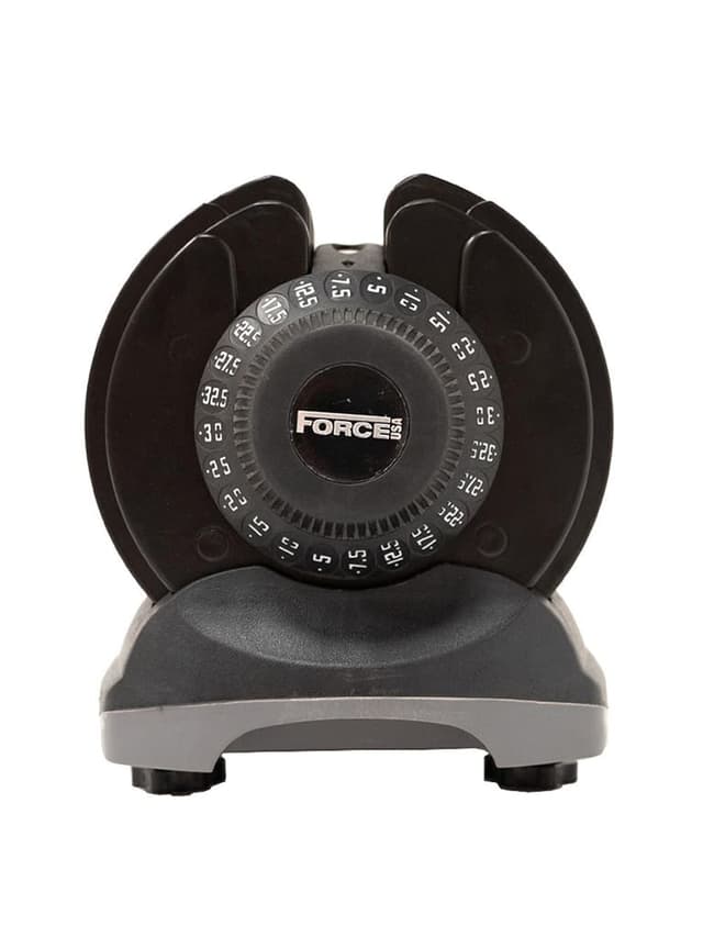 أثقال دمبل قابلة للتعديل 13 مرة بوزن 32.5 كجم قطعة واحدة من فورس Force USA - DialTech Elite 32.5kg Adjustable Dumbbell (single)