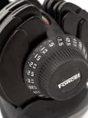 أثقال دمبل قابلة للتعديل 13 مرة بوزن 32.5 كجم قطعة واحدة من فورس Force USA - DialTech Elite 32.5kg Adjustable Dumbbell (single)