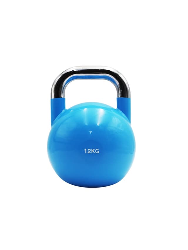 كيتل بيل مع مقبض 12 كجم أزرق نايت شوت Knightshot Kettlebell with Electroplating Handle Weight 12 Kg