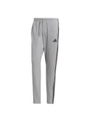 بنطلون اديداس رجالي رياضي قطن وبوليستر سمول رمادي Adidas 3-Stripes Tapered Pants
