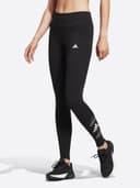 سروال رياضي نسائي مقاس صغير اسود اديداس Adidas Stacked Logo High-Rise Leggings