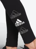 سروال رياضي نسائي مقاس صغير اسود اديداس Adidas Stacked Logo High-Rise Leggings