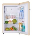 ثلاجة باب واحد هوفر ريترو 123 لتر Hoover Retro Single Door Refrigerator