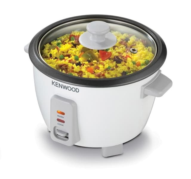 طباخة الأرز المنزلية 0.6 لتر كينوود ابيض Kenwood Rice Cooker