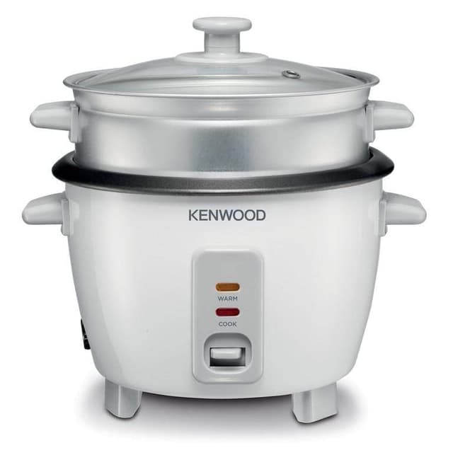 طباخة الأرز المنزلية 0.6 لتر كينوود ابيض Kenwood Rice Cooker